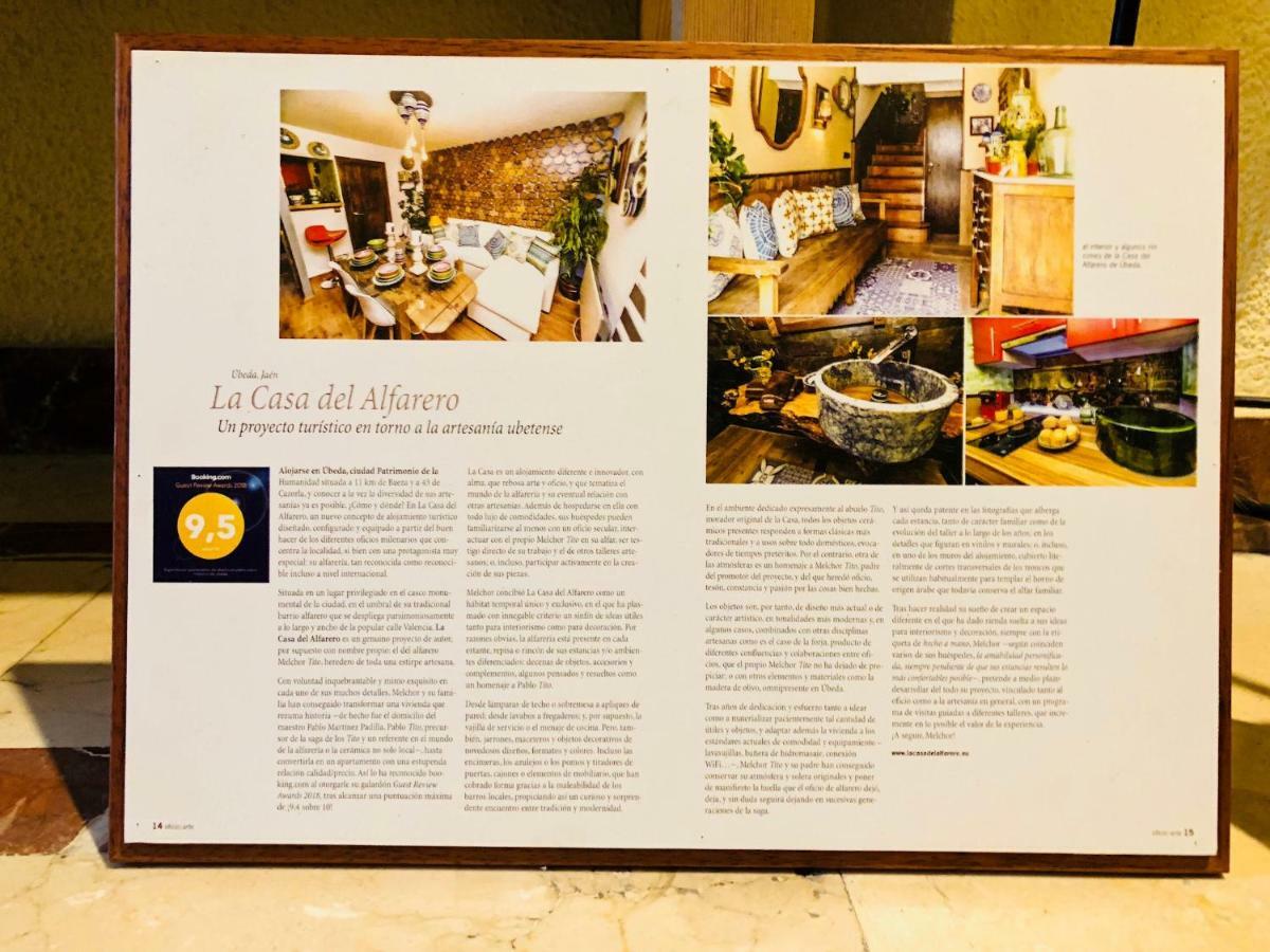 فيلا La Casa Del Alfarero - Premio Andalucia De Artesania أوبيذا المظهر الخارجي الصورة